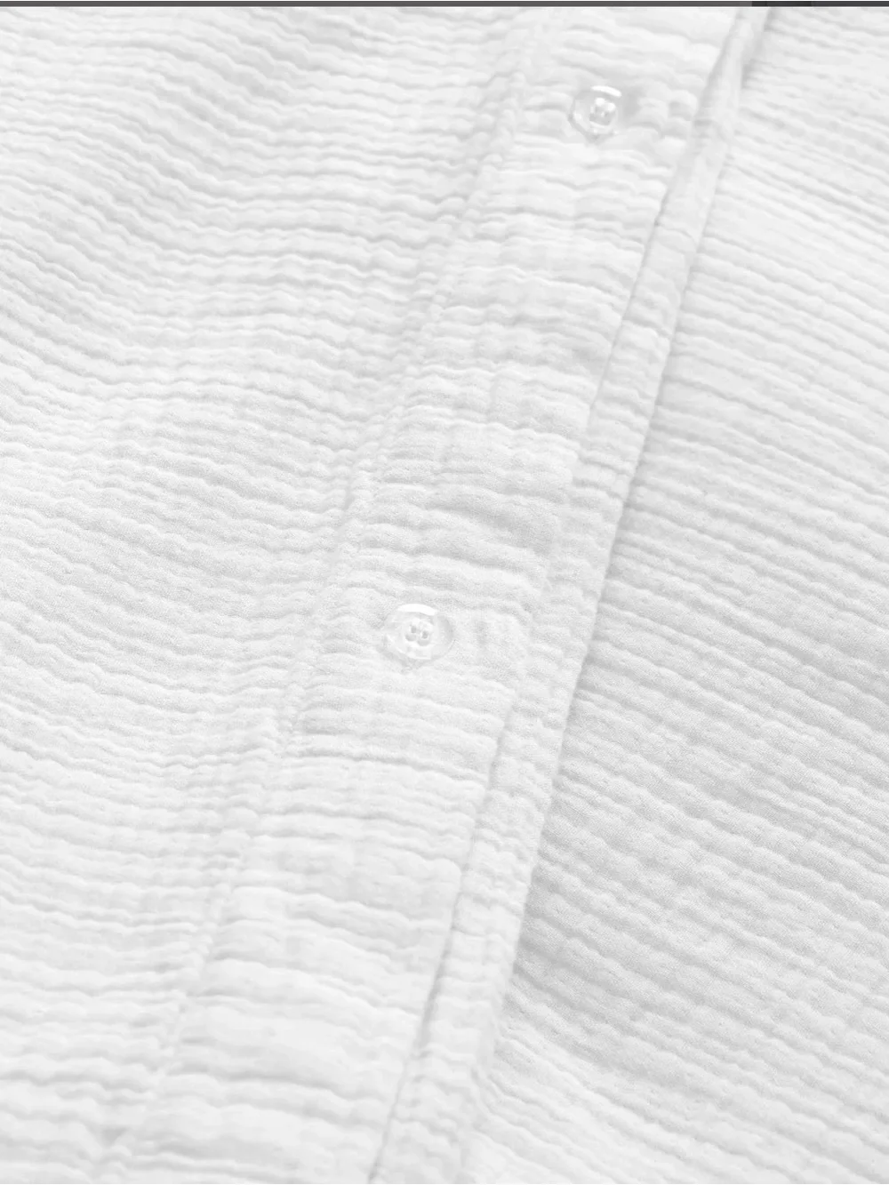 Quince Organic Cotton Airy Gauze Duvet Cover Set - Full/Queen - White